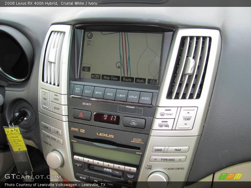 Crystal White / Ivory 2008 Lexus RX 400h Hybrid