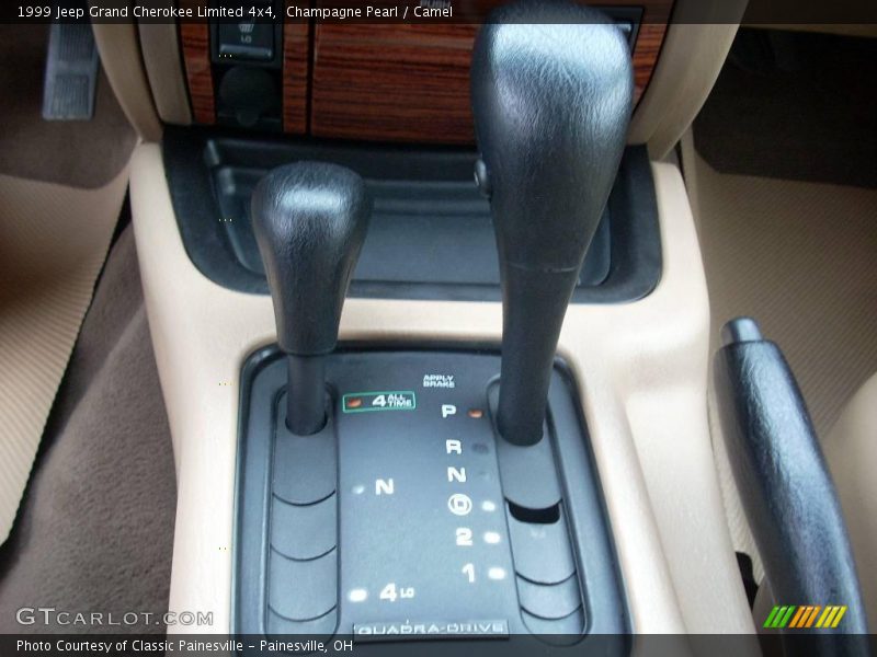 Champagne Pearl / Camel 1999 Jeep Grand Cherokee Limited 4x4