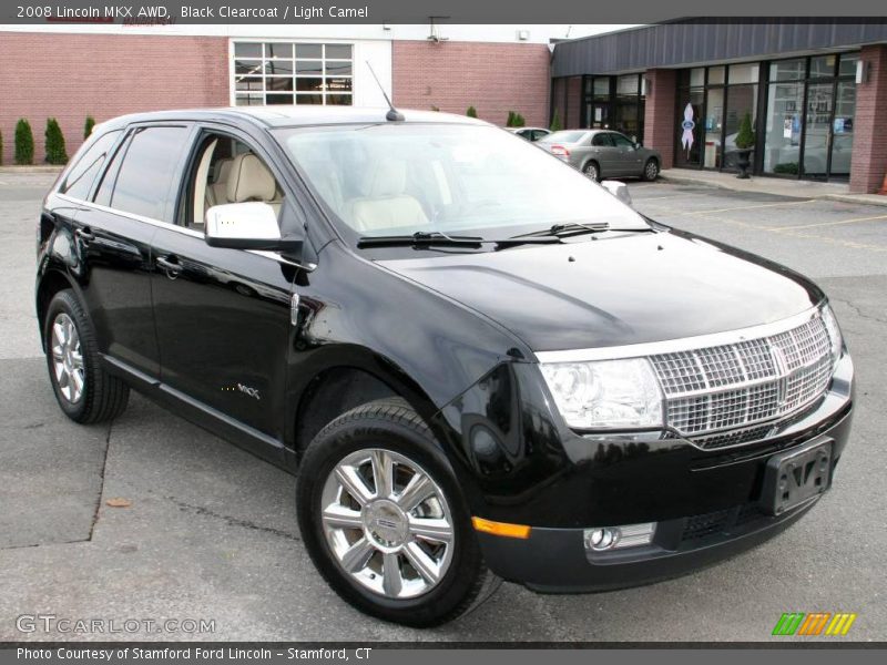 Black Clearcoat / Light Camel 2008 Lincoln MKX AWD