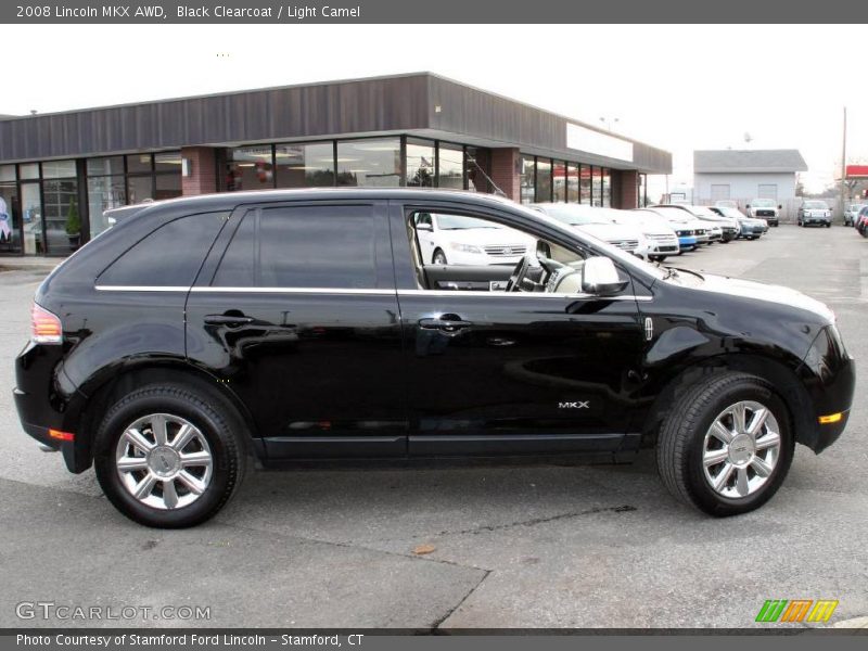 Black Clearcoat / Light Camel 2008 Lincoln MKX AWD