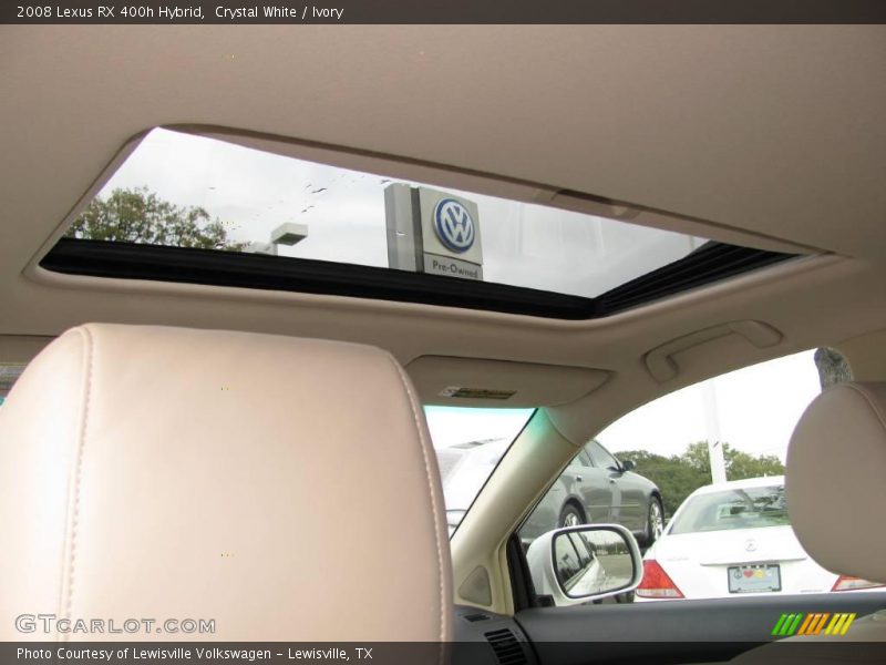 Crystal White / Ivory 2008 Lexus RX 400h Hybrid