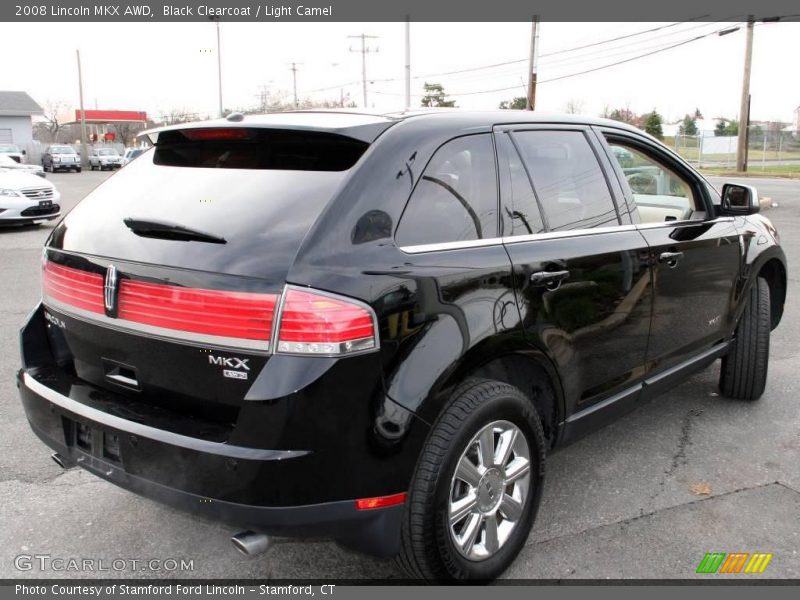 Black Clearcoat / Light Camel 2008 Lincoln MKX AWD