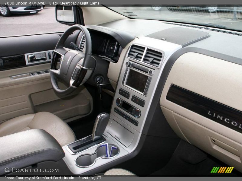 Black Clearcoat / Light Camel 2008 Lincoln MKX AWD