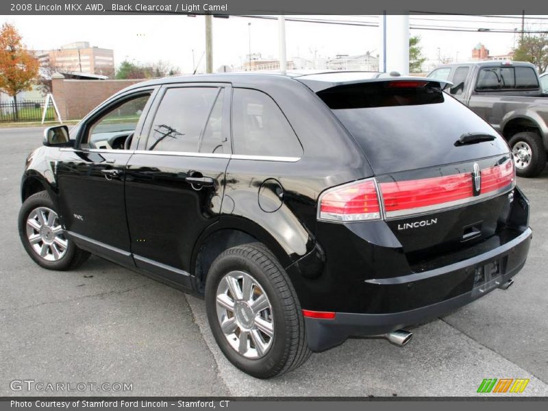 Black Clearcoat / Light Camel 2008 Lincoln MKX AWD