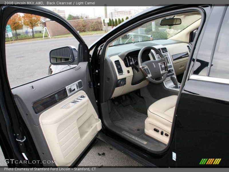 Black Clearcoat / Light Camel 2008 Lincoln MKX AWD
