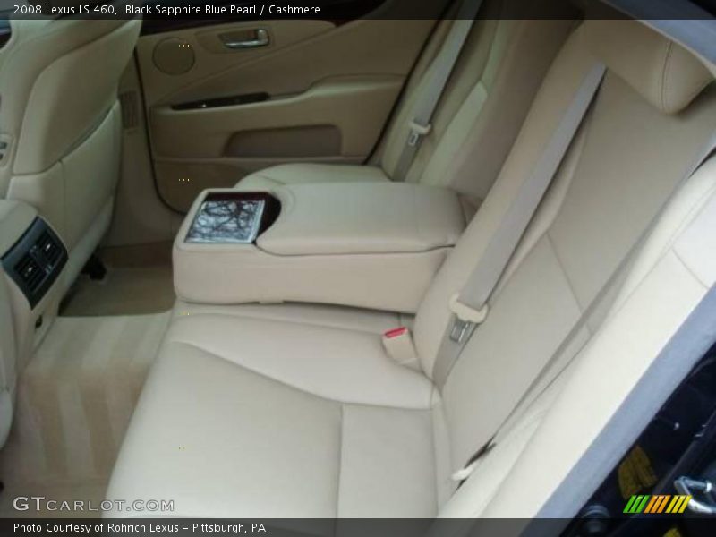 Black Sapphire Blue Pearl / Cashmere 2008 Lexus LS 460