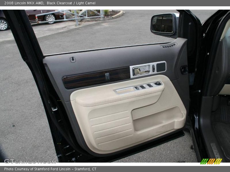 Black Clearcoat / Light Camel 2008 Lincoln MKX AWD