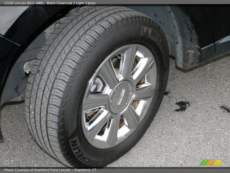 Black Clearcoat / Light Camel 2008 Lincoln MKX AWD