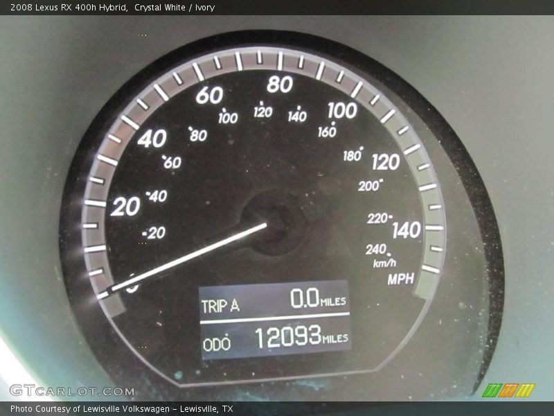 Crystal White / Ivory 2008 Lexus RX 400h Hybrid