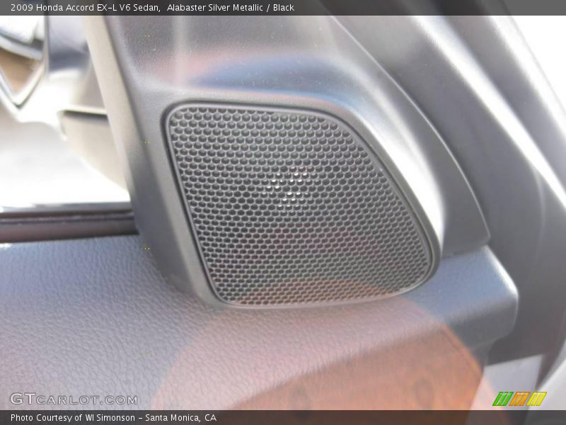 Alabaster Silver Metallic / Black 2009 Honda Accord EX-L V6 Sedan