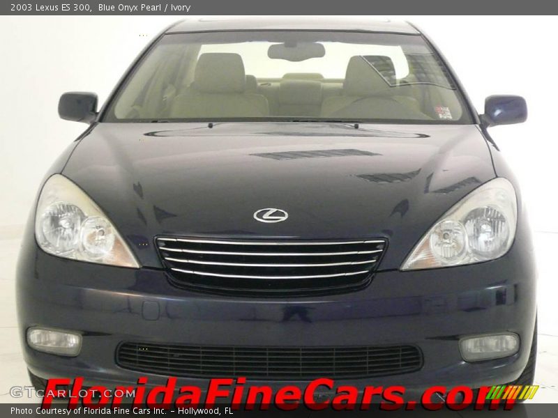 Blue Onyx Pearl / Ivory 2003 Lexus ES 300