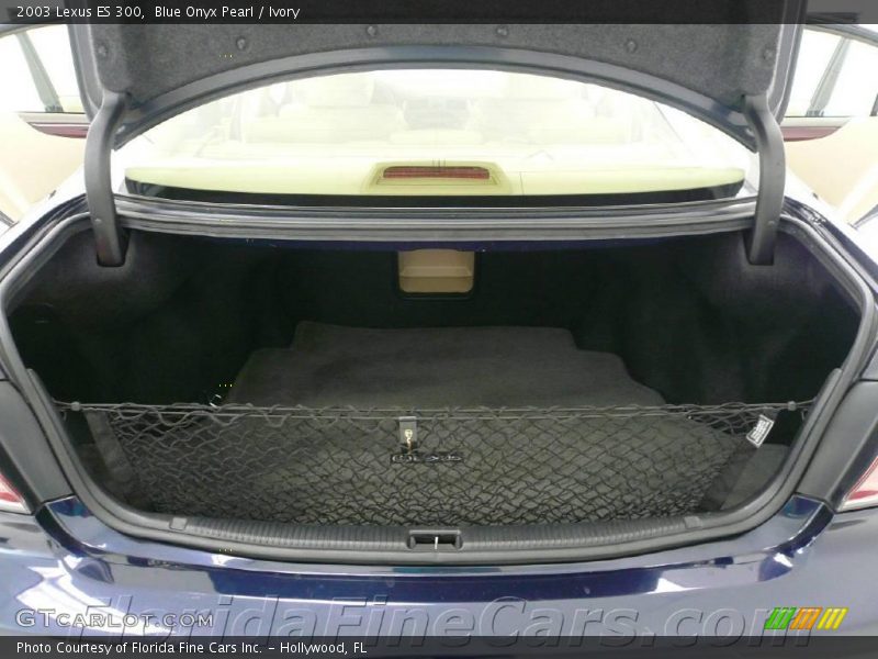 Blue Onyx Pearl / Ivory 2003 Lexus ES 300