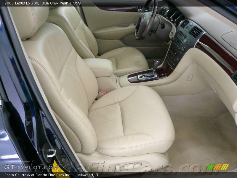 Blue Onyx Pearl / Ivory 2003 Lexus ES 300