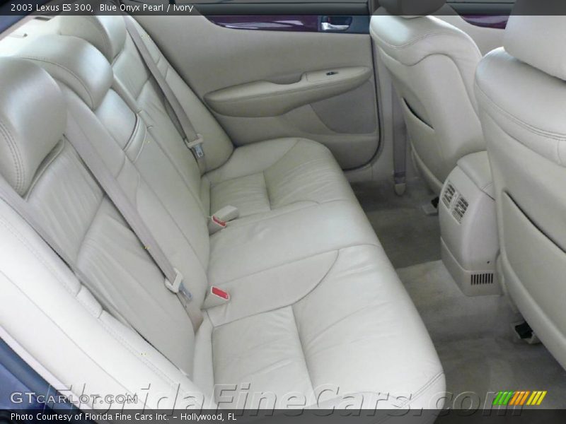 Blue Onyx Pearl / Ivory 2003 Lexus ES 300