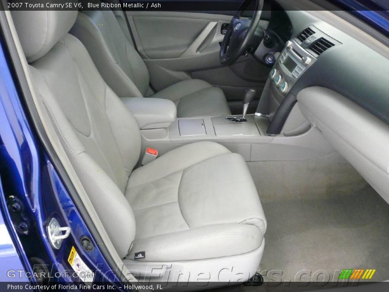 Blue Ribbon Metallic / Ash 2007 Toyota Camry SE V6