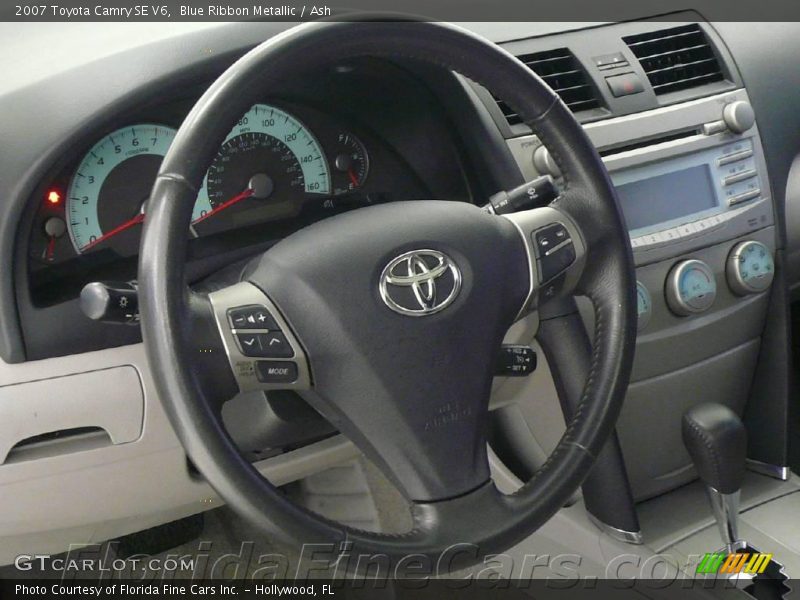 Blue Ribbon Metallic / Ash 2007 Toyota Camry SE V6
