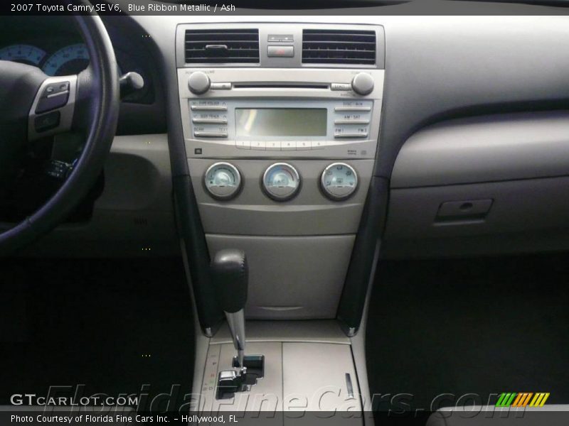 Blue Ribbon Metallic / Ash 2007 Toyota Camry SE V6