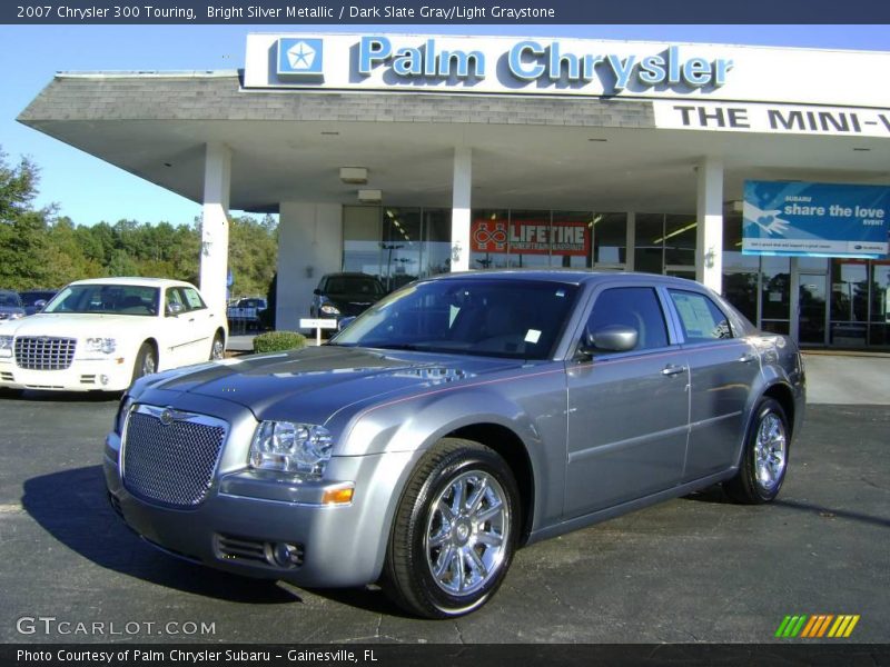 Bright Silver Metallic / Dark Slate Gray/Light Graystone 2007 Chrysler 300 Touring