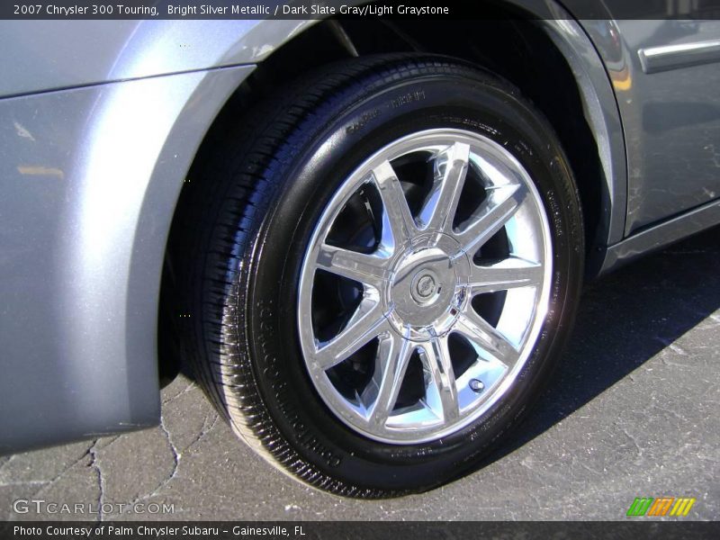 Bright Silver Metallic / Dark Slate Gray/Light Graystone 2007 Chrysler 300 Touring