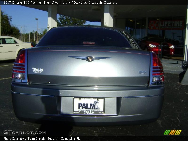 Bright Silver Metallic / Dark Slate Gray/Light Graystone 2007 Chrysler 300 Touring