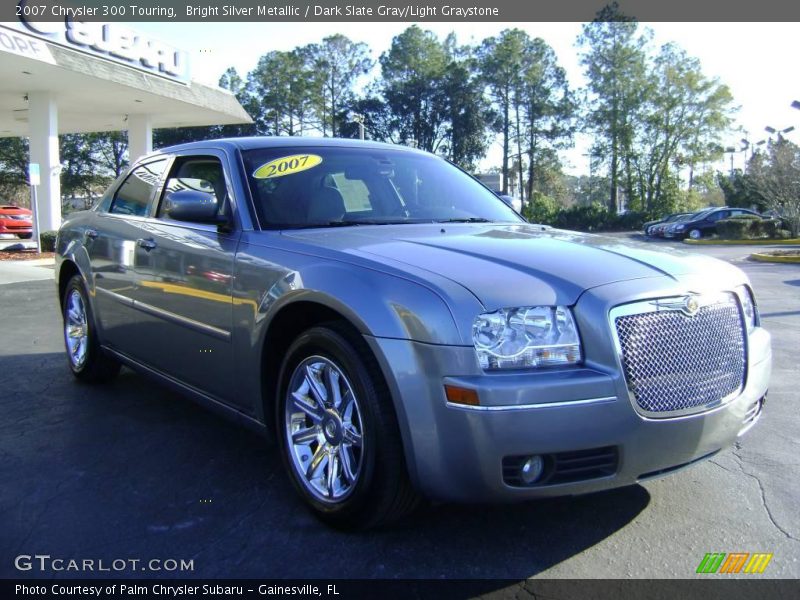Bright Silver Metallic / Dark Slate Gray/Light Graystone 2007 Chrysler 300 Touring