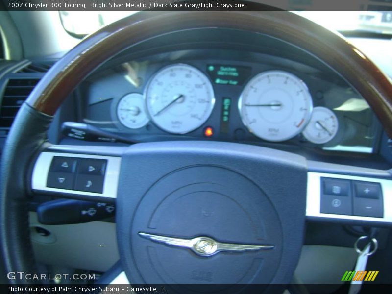 Bright Silver Metallic / Dark Slate Gray/Light Graystone 2007 Chrysler 300 Touring