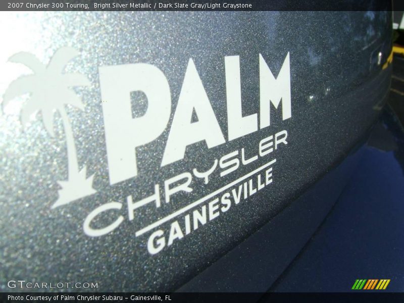 Bright Silver Metallic / Dark Slate Gray/Light Graystone 2007 Chrysler 300 Touring