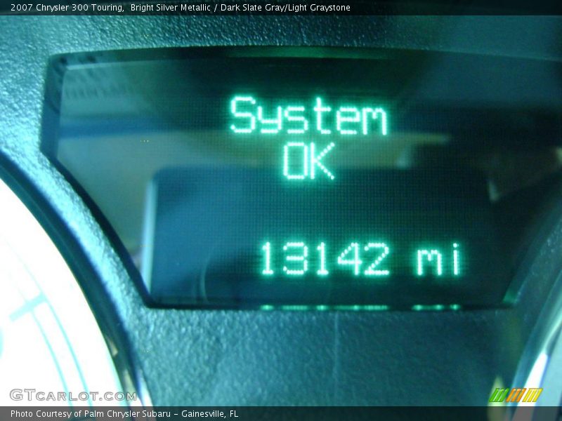 Bright Silver Metallic / Dark Slate Gray/Light Graystone 2007 Chrysler 300 Touring