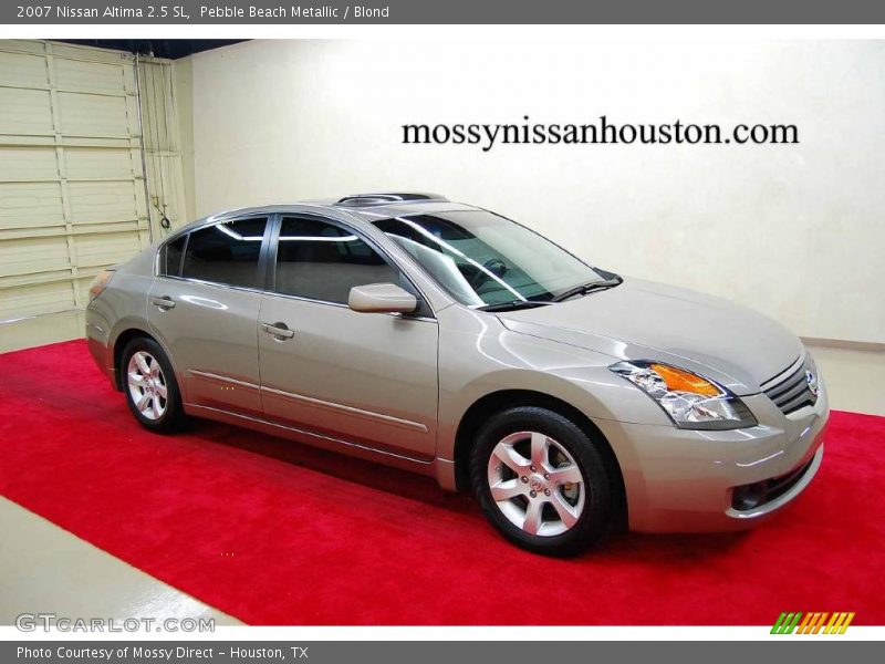 Pebble Beach Metallic / Blond 2007 Nissan Altima 2.5 SL