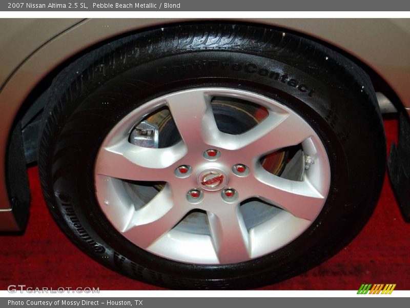 Pebble Beach Metallic / Blond 2007 Nissan Altima 2.5 SL