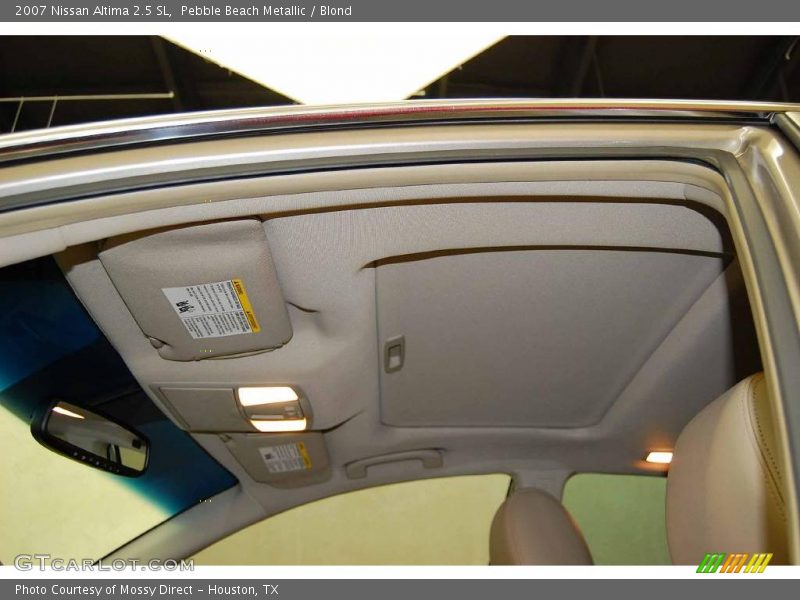 Pebble Beach Metallic / Blond 2007 Nissan Altima 2.5 SL