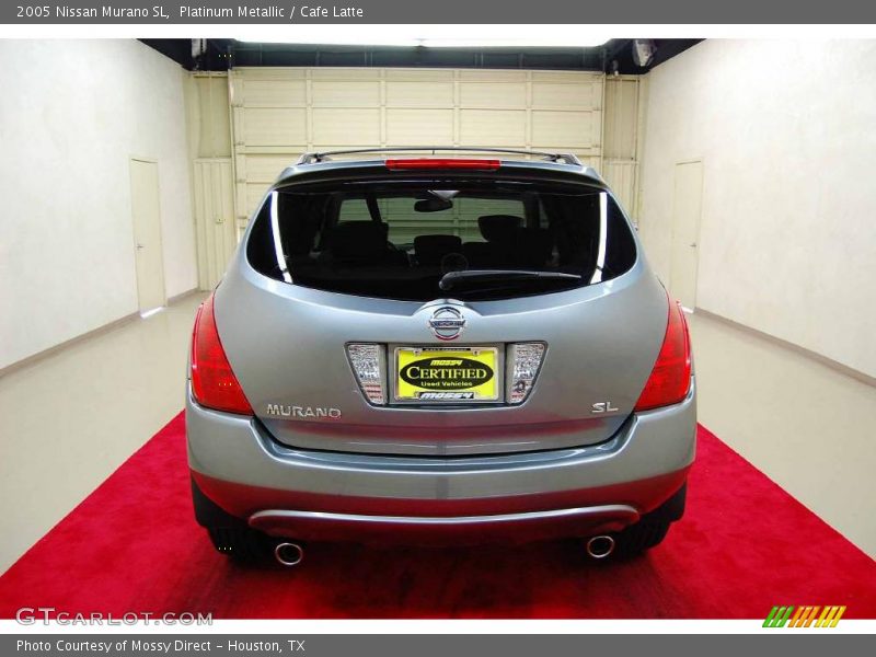 Platinum Metallic / Cafe Latte 2005 Nissan Murano SL