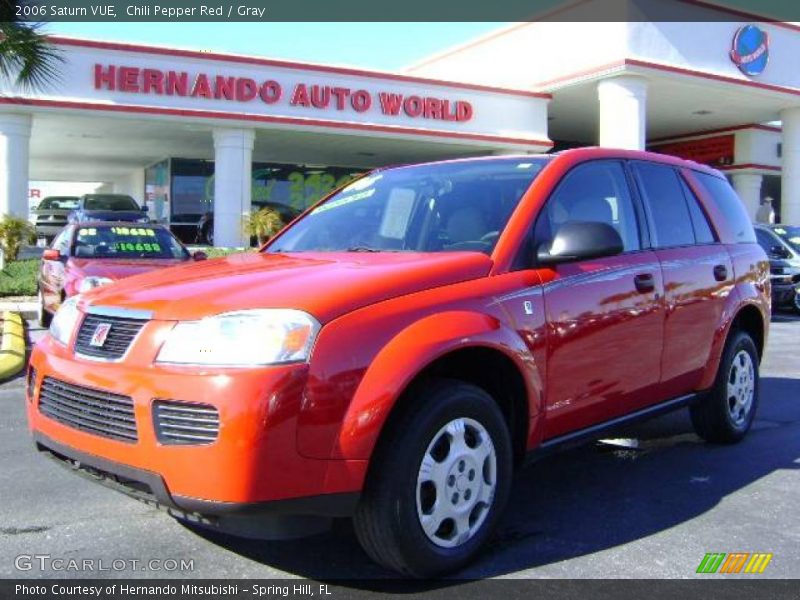 Chili Pepper Red / Gray 2006 Saturn VUE