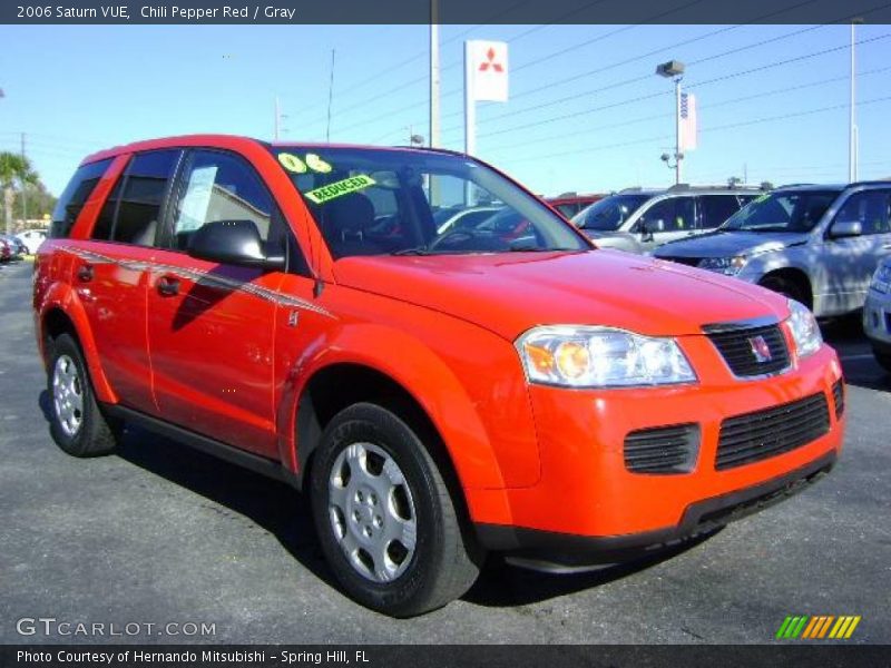 Chili Pepper Red / Gray 2006 Saturn VUE