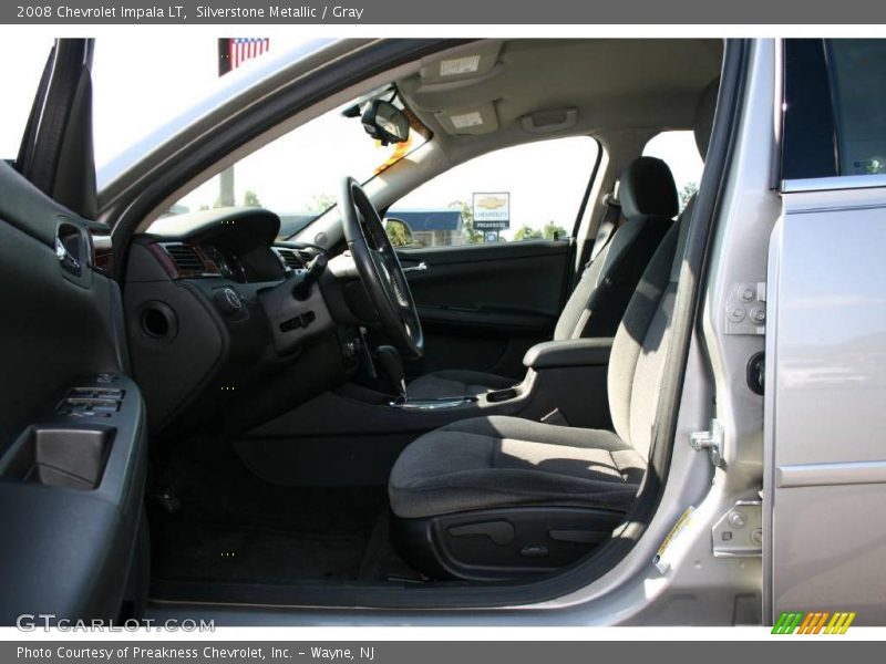 Silverstone Metallic / Gray 2008 Chevrolet Impala LT