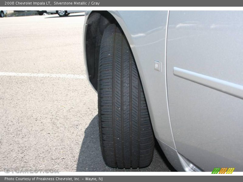 Silverstone Metallic / Gray 2008 Chevrolet Impala LT