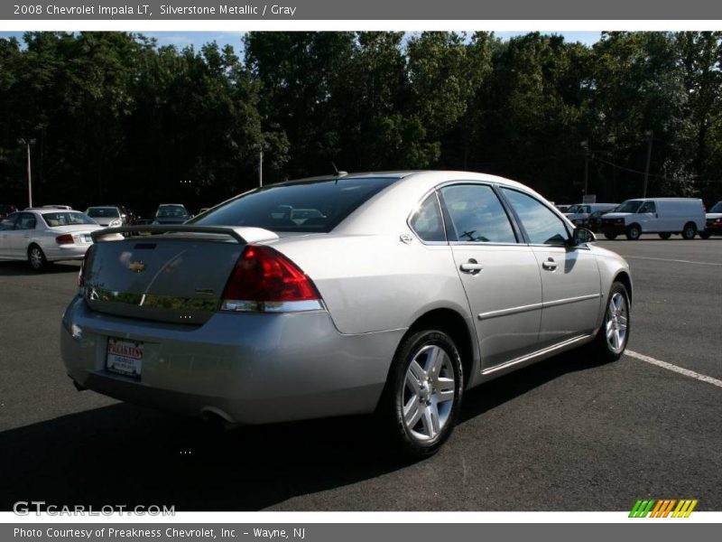 Silverstone Metallic / Gray 2008 Chevrolet Impala LT