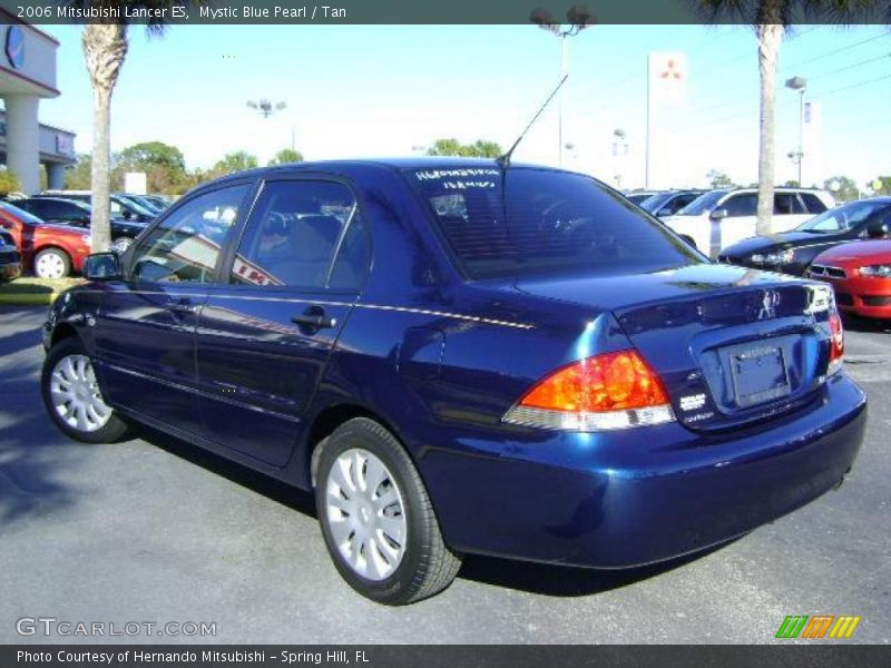 Mystic Blue Pearl / Tan 2006 Mitsubishi Lancer ES