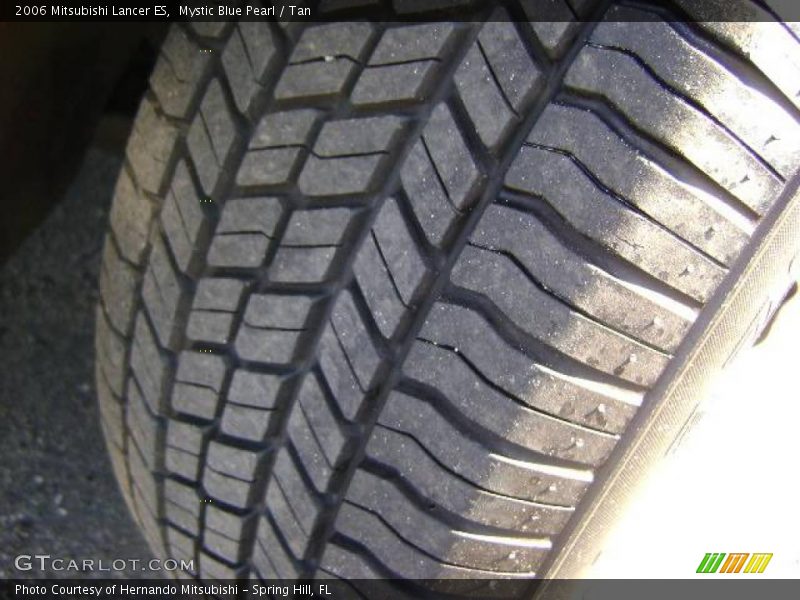 Mystic Blue Pearl / Tan 2006 Mitsubishi Lancer ES