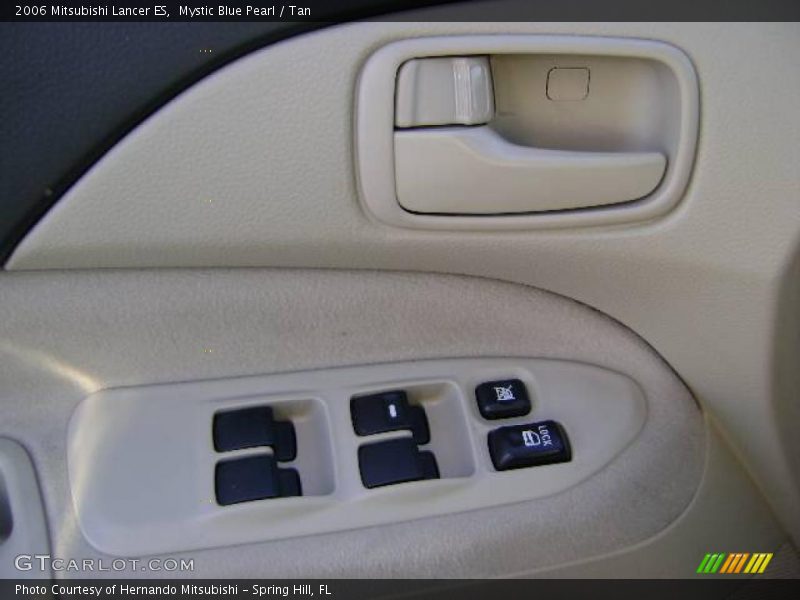 Mystic Blue Pearl / Tan 2006 Mitsubishi Lancer ES