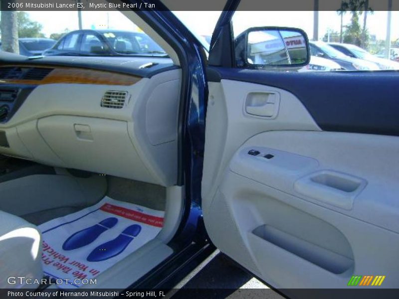Mystic Blue Pearl / Tan 2006 Mitsubishi Lancer ES