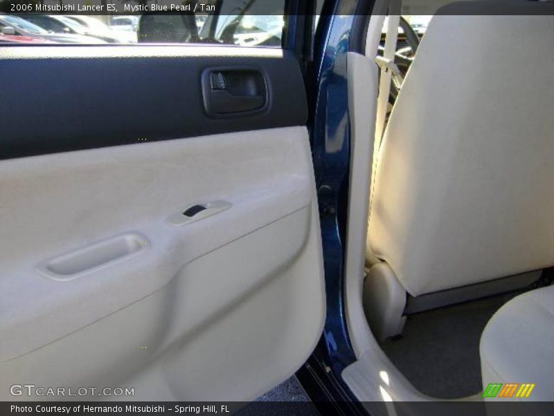 Mystic Blue Pearl / Tan 2006 Mitsubishi Lancer ES