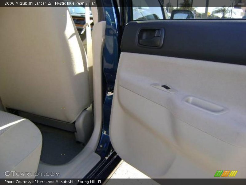 Mystic Blue Pearl / Tan 2006 Mitsubishi Lancer ES