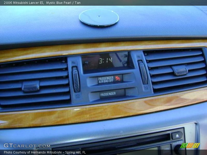 Mystic Blue Pearl / Tan 2006 Mitsubishi Lancer ES