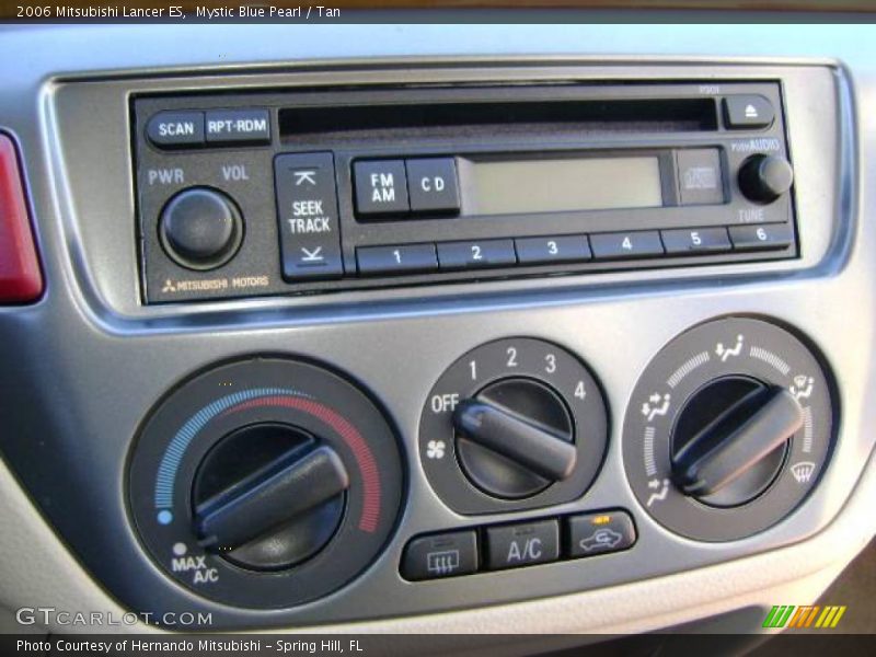 Mystic Blue Pearl / Tan 2006 Mitsubishi Lancer ES