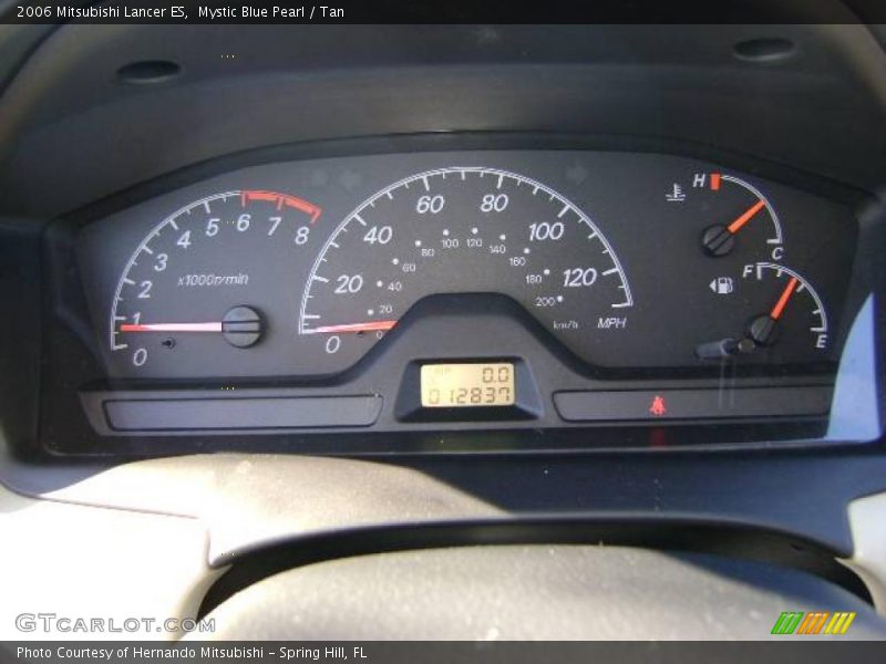 Mystic Blue Pearl / Tan 2006 Mitsubishi Lancer ES