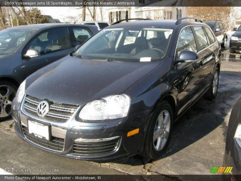 Blue Graphite Metallic / Anthracite 2009 Volkswagen Jetta SE SportWagen