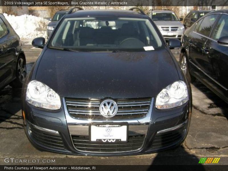 Blue Graphite Metallic / Anthracite 2009 Volkswagen Jetta SE SportWagen