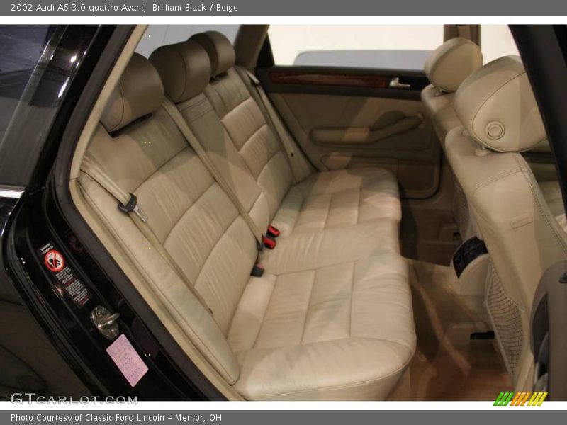 Brilliant Black / Beige 2002 Audi A6 3.0 quattro Avant