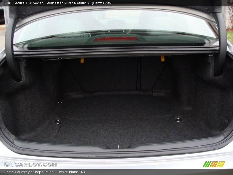 Alabaster Silver Metallic / Quartz Gray 2008 Acura TSX Sedan